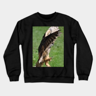 European eagle owl Crewneck Sweatshirt